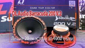 Лучшая 20 см эстрада до 4000 рублей! DL Audio Barracuda 200 V.2