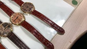 Александр Бродниковский-часы Ракета Big Zero Зеро с уникальными каменными циферблатами СССР ПЧЗ