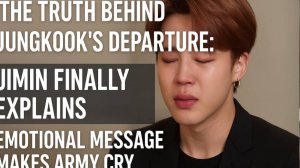 Правда об уходе Чонгука: Чимин весь в эмоциях и обратился к Арми!