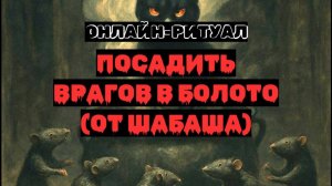 🔥ПОСАДИТЬ ВРАГОВ В БОЛОТО: ОТ ШАБАШЕЙ. ЧИСТКА С ОБРАТКОЙ🔥