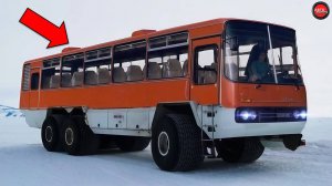 7 редких полноприводных автобусов СССР.