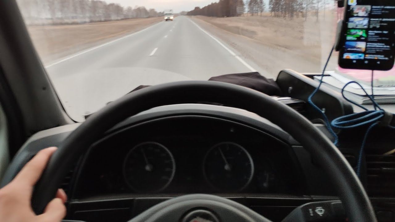 Новосибирск - Ленинск-Кузнецкий. Шины. Итоги за два рейса. смотреть онлайн