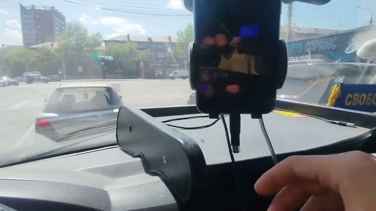 Работаем по Яндекс Грузовому. Катаемся с одного берега на другой. Новосибирск. смотреть онлайн