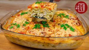 ВСЁ СМЕШАЛ И В ДУХОВКУ! Запеканка из Кабачков с Мясом