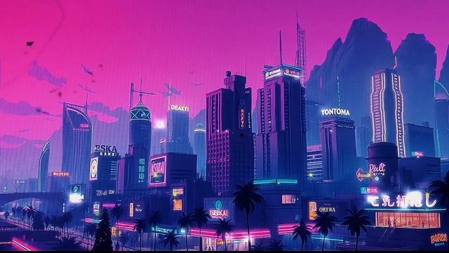 Vaporwave City – Smooth & Chill Retro Beats ｜ Aesthetic Retro Future Music
