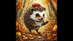 "Маленький ежик четвероножек" Песенка для детей