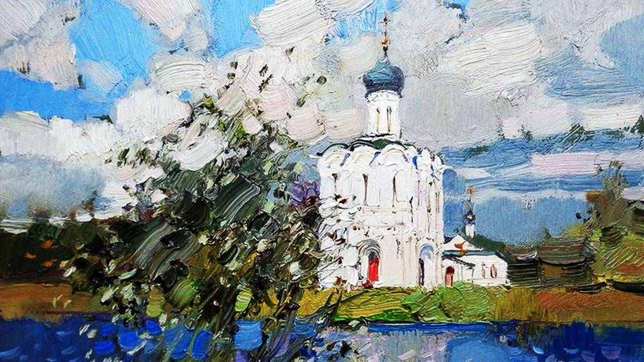 Пейзажи и натюрморты художника Вероники Лобаревой смотреть онлайн