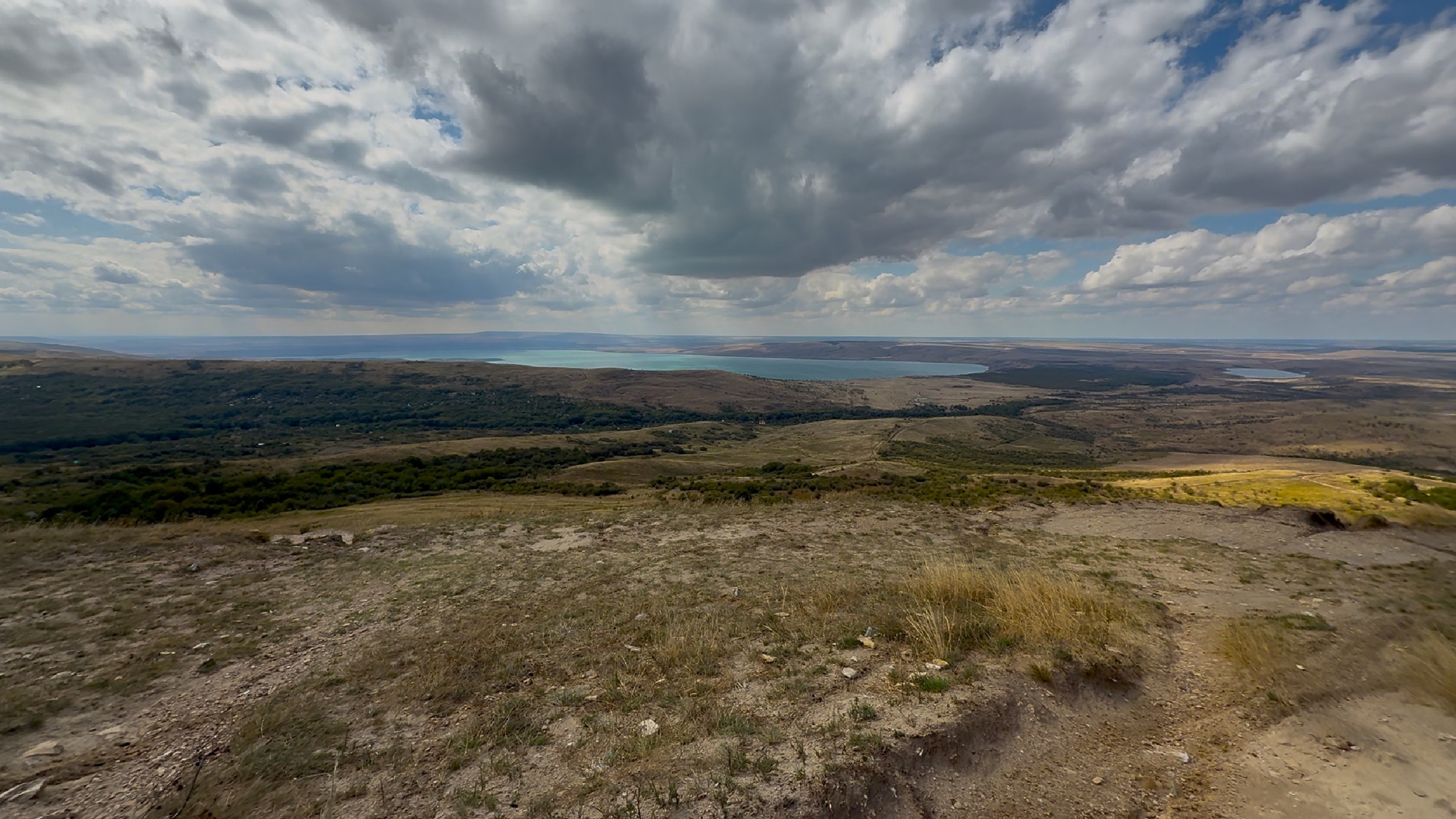 Вид возле креста за Ставрополем