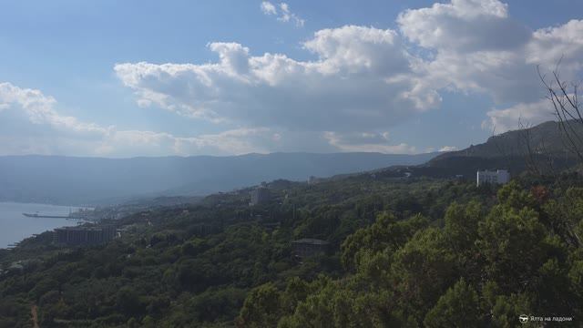 Смотровая площадка «Царская беседка» в Никите, Южный берег Крыма смотреть онлайн