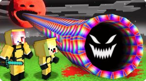 🥵 Я НАШЛА СЕКРЕТНЫЙ ТУННЕЛЬ до КРОВАВОЙ ЛУНЫ в МАЙНКРАФТ! НУБИК