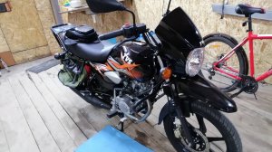 Рассказ о том, как я покупал и ставил на учет мотоцикл TVS 150 HLX 5gear