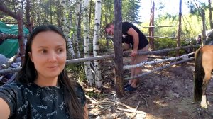 СПАСАЕМ С БОЙНИ ЖИВОТНОЕ. МУЖ ГОТОВИТ НОВЫЙ ЗАГОН. ЖИЗНЬ ПРОСТЫХ ЛЮДЕЙ В ДЕРЕВНЕ