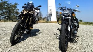 На мотоциклах по Крыму (Royal Enfield SM 650 и Voge 625 ). День 1