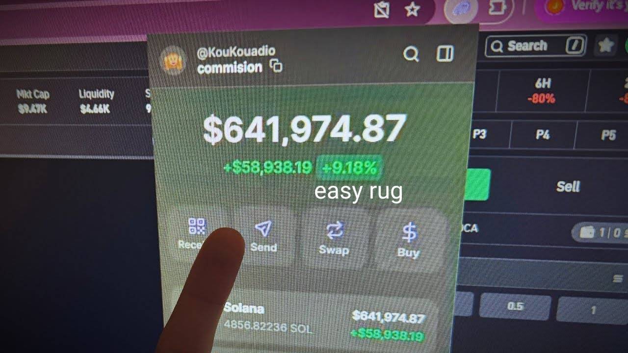 Как создать свой токен на солане и заработать - new rugpull смотреть онлайн