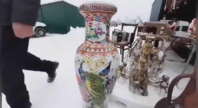 Барахолка Блошинный рынок в Новоподрезково обожаю такие места смотреть онлайн