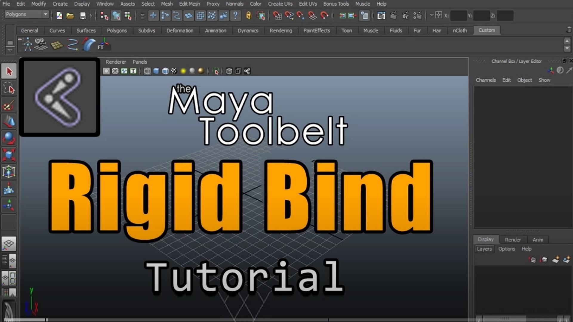 Autodesk Maya - Rigid Binding