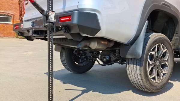 Changan Hunter Plus: ставим силовой задний бампер РИФ