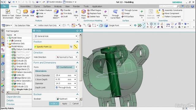 034 Project - Valve housing model 2 смотреть онлайн