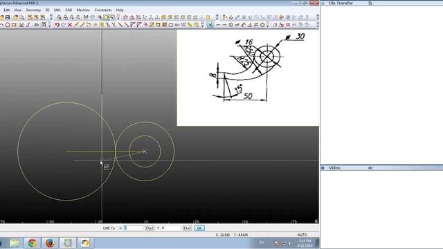 09 AlphaCam Видеоуроки LAUFER-CNC смотреть онлайн