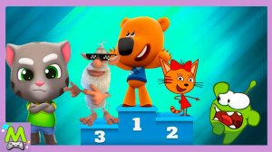 Герои Мультиков в Играх Догонялках.Гонки Наперегонки для Самых Быстрых.Мультик Игра