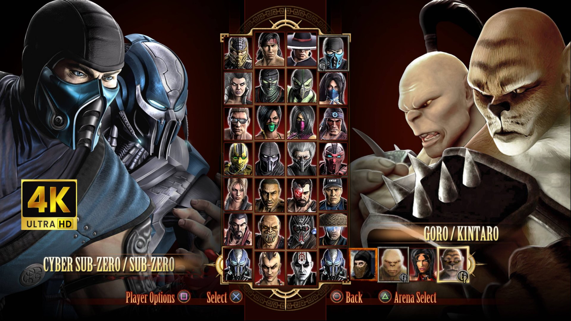 Игра за Cyber Sub-Zero & Sub-Zero в Mortal Kombat Komplete Edition на PS3 Expert в 4K смотреть онлайн