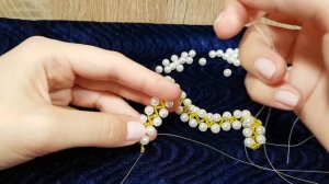 Браслет на руку из бисера и бусин 🥰