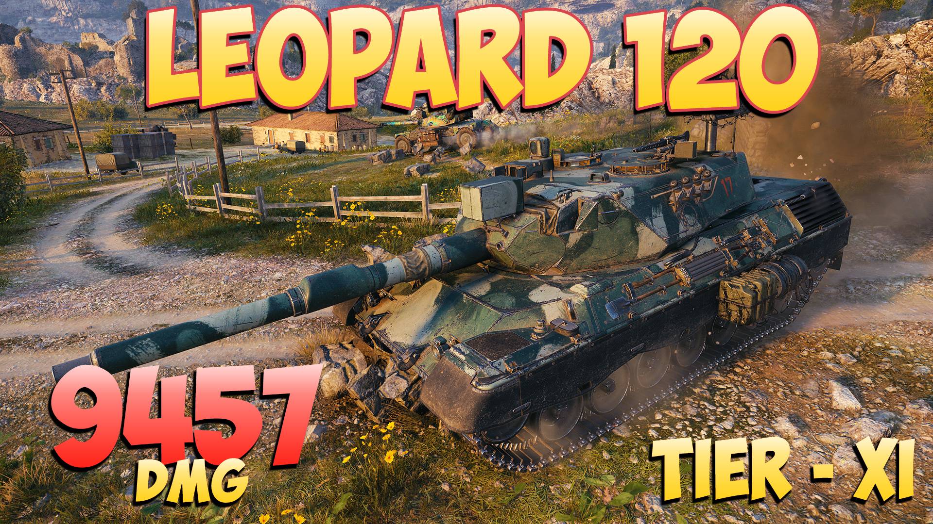 Leopard 120 • Окончательный! - 3 Фрагов 9.4K Урона • World Of Tanks 2.0