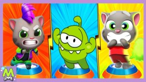 Ам Ням против Говорящего Тома.Бег и Прыжки Тома и Супер Няма.Кто Круче Всех