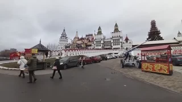 Измайловский вернисаж Поездка за платками Московской мануфактуры смотреть онлайн