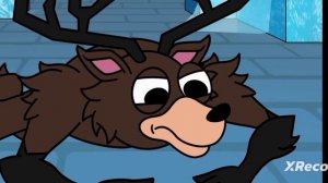 Сова против Оленя-монстра(99 ночей в лесу)