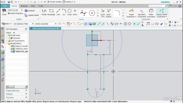 025 Project - Valve housing sketches смотреть онлайн