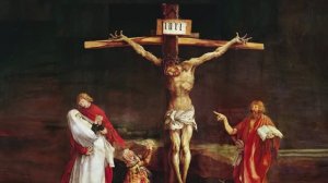 Распятие Христа -Спектакль "из тьмы к Свету", Музыка: Николя Челоро, Музыкальный момент ми  минор