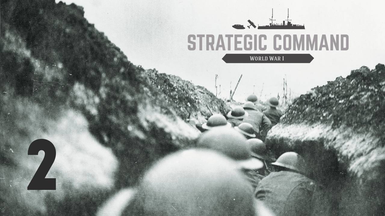 Strategic Command - World War I - Central Powers - Ход 2 - Наступление на Бельгию