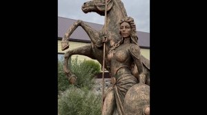 скульптуры из арт бетона мастер Оксана Бойко