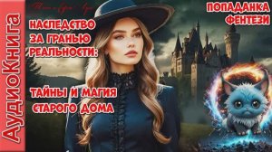 Наследство за гранью реальности Тайны и магия старого дома!  Попаданка. Фэнтези. Аудиокнига.