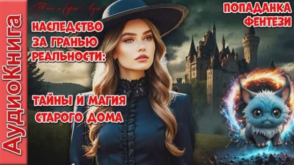 Наследство за гранью реальности Тайны и магия старого дома!  Попаданка. Фэнтези. Аудиокнига.