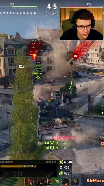 КЛУМБА И 7.700 УРОНА НА TYPE 5 HEAVY #shorts #c1ymba #клумба #wot #миртанков смотреть онлайн