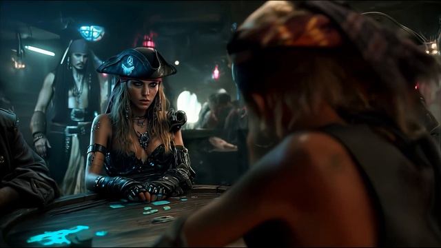 Cyberpunk Pirates Throw Rave Party in Their Secret Lair смотреть онлайн