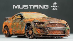 Ford  MUSTANG Shelby Cobra GT500 РЕСТАВРАЦИЯ МОДЕЛЬКИ АВТО