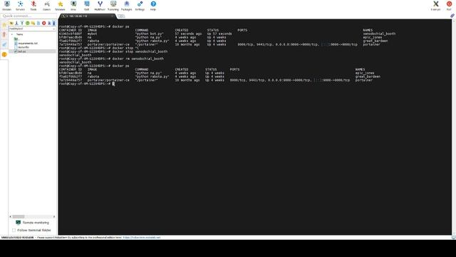 Обновление Telegram bot в Dockerhosting.ru смотреть онлайн