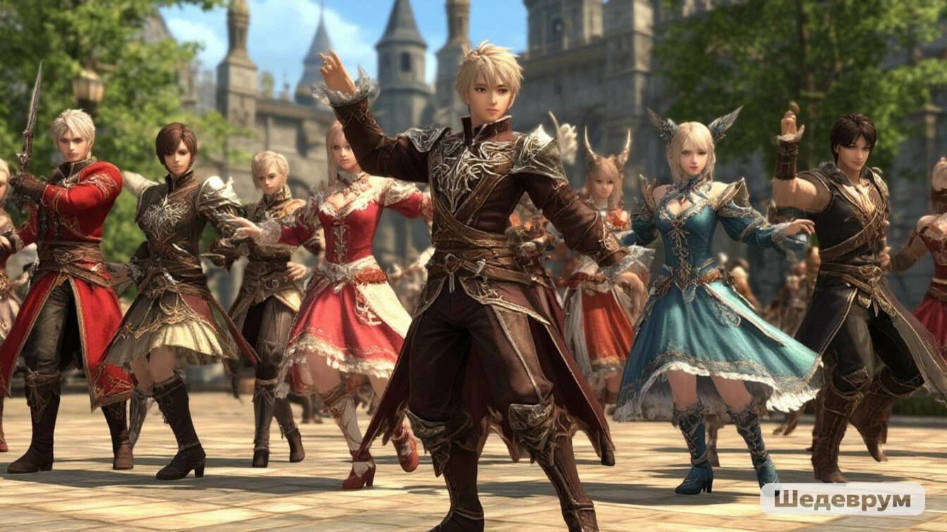 Lineage2 - танцы 2 смотреть онлайн