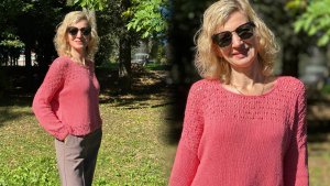 Джемпер «Лейла», 100% буретный шелк 🧶