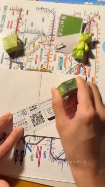 junk journal with me in Japan (train stamp, fliers, & gacha) смотреть онлайн