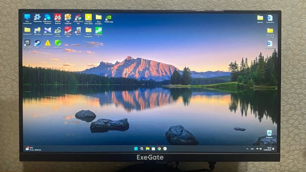 Распаковка и обзор монитора ExeGate SmartView EP2207