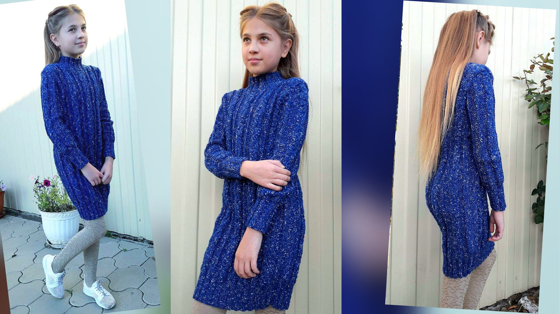 ✨️Платье спицами для девочки подростка✨️Мастер класс ✨️ смотреть онлайн