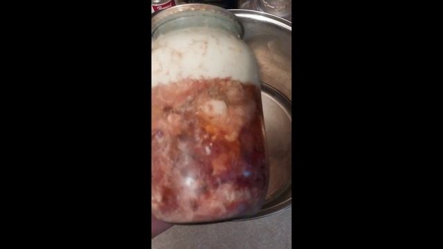 Как выглядит домашняя мясная консерва! смотреть онлайн