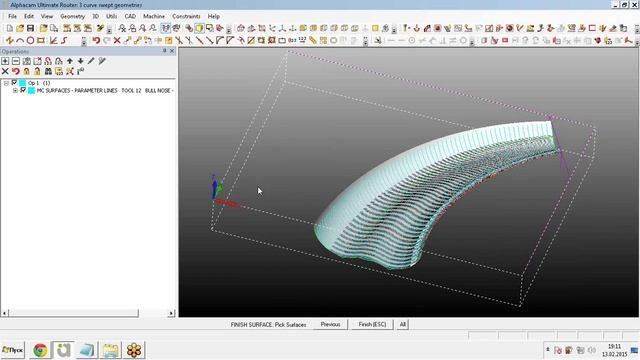 28 AlphaCam Видеоуроки LAUFER-CNC смотреть онлайн