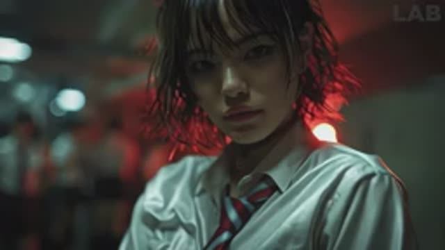 GHOSTS Take Over Haunted School! Cyberpunk Music video смотреть онлайн