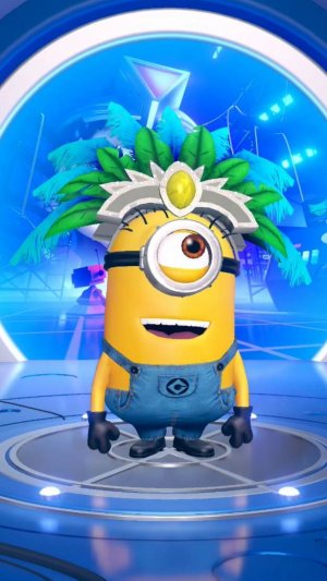 Миньон карнавальный Карл в логове Брейка Minion Rush Детские мультики