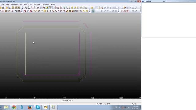 06 AlphaCam Видеоуроки LAUFER-CNC смотреть онлайн